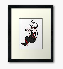 Digitally Judging Framed Print