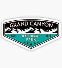 GRAND CANYON NATIONAL PARK ARIZONA MOUNTAINS HIKING CAMPING HIKE CAMP 6 Sticker