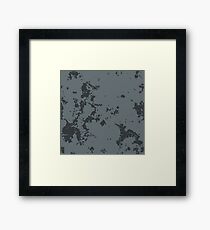 Grunge pattern Framed Print