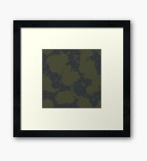 Grunge pattern Framed Print