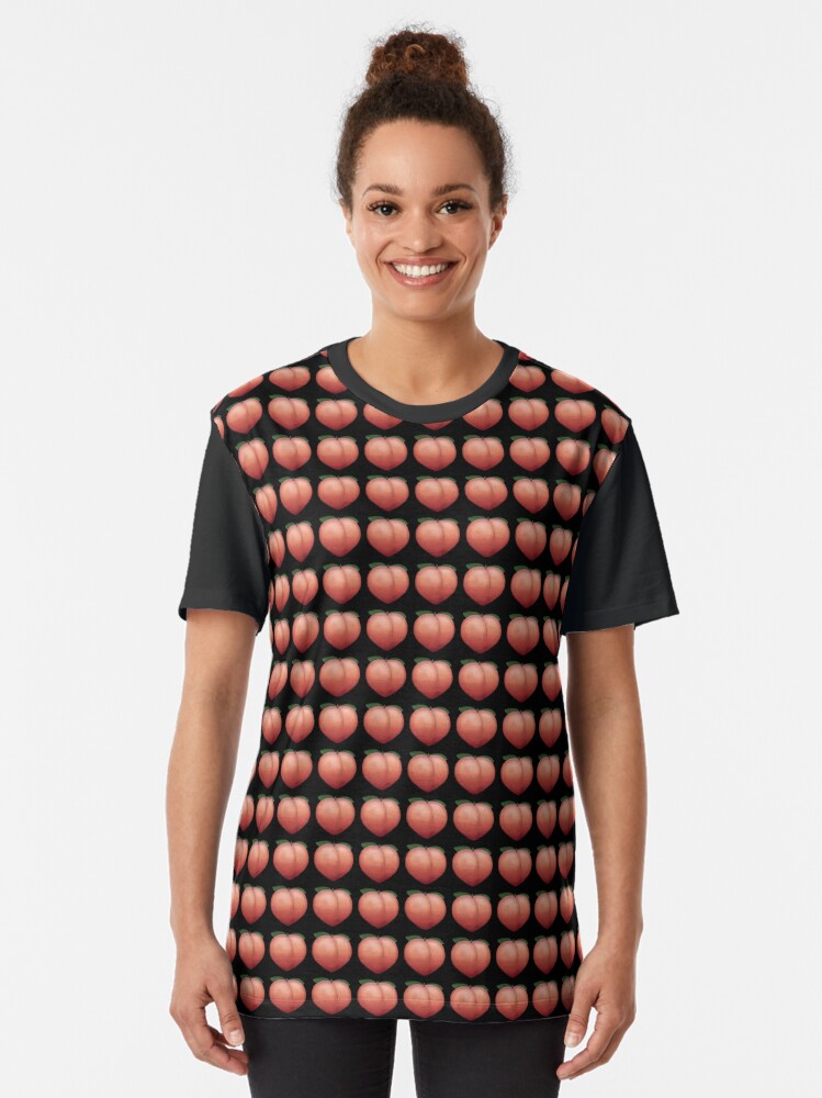 peach emoji shirt urban outfitters