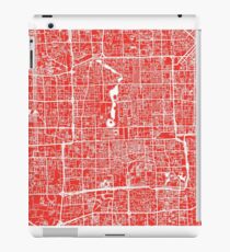 Beijing Map - Red iPad Case/Skin