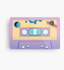 After Laughter Cassette Metal Print