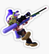Splatoon 2 Blue Inkling Sticker