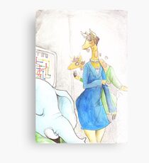 Strange Metro Canvas Print