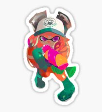 Splatoon 2 Salmon Run Inkling Sticker