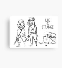 Life Is Strange Max and Chloe Canvas Print