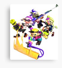 Splatoon 2 Artwork Canvas Print