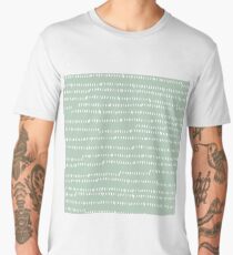 Abstract brush stroke pattern Men's Premium T-Shirt