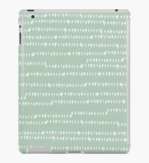 Abstract brush stroke pattern iPad Case/Skin
