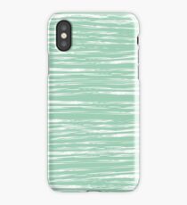 Abstract brush stroke pattern iPhone Case