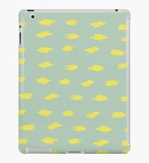 Abstract brush stroke pattern iPad Case/Skin