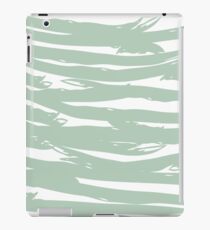 Abstract brush stroke pattern iPad Case/Skin