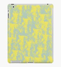 Abstract brush stroke pattern iPad Case/Skin