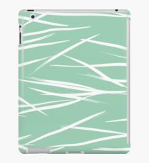 Abstract brush stroke pattern iPad Case/Skin