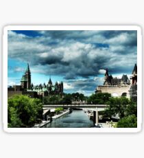 Ominous Ottawa Sticker