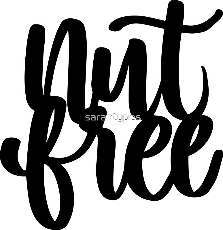"Dietary Labels - Nut Free" by sarahtypes | Redbubble