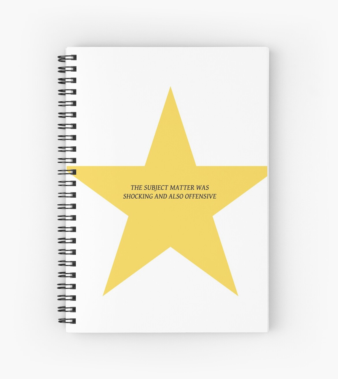 "you get a GOLD STAR" Spiral Notebooks by tigerbeatprime Redbubble