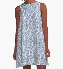 First Frost A-Line Dress