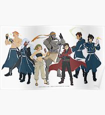 Voltron Legendary Defender x FMA Brotherhood Poster