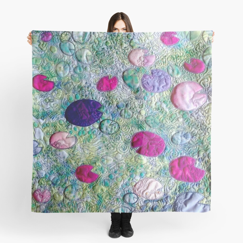 Water Lillies #1 Scarf
