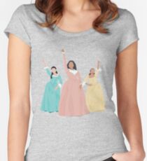 Schuyler Sisters! Women's Fitted Scoop T-Shirt