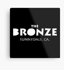 The Bronze Sunnydale Merchandise Metal Print