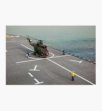 Eurocopter AS332 Super Puma Helicopter Photographic Print