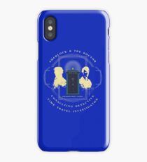 CONSULTING DETECTIVE & TIME TRAVEL INVESTIGATOR iPhone Case/Skin