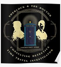 CONSULTING DETECTIVE & TIME TRAVEL INVESTIGATOR Poster