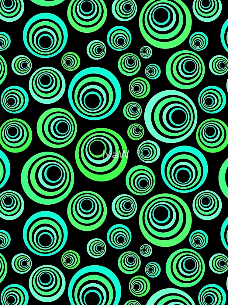 Neon blue and green by IvaW