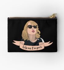HELP ME I'M POOR Zipper Pouch
