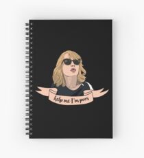 HELP ME I'M POOR Spiral Notebook