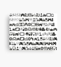 Retro Gamer Canvas Print