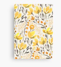 Champ jaune Impression sur toile