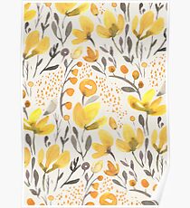 Yellow field Poster