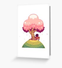 New Leaf in Spring Greeting Card
