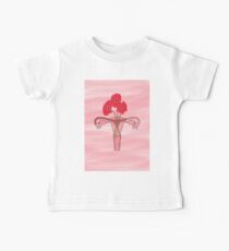 Creative Uterus - Flowers Baby Tee