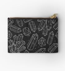Black Crystals Studio Pouch