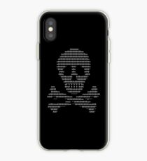 ASCII Skull head iPhone Case