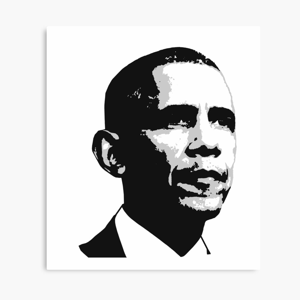 Barack Obama presidential portrait POSTER PICTURE matte PHOTO PRINT