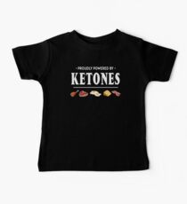 Powered by Ketones Low Carb Diet Baby Tee