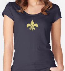 Fleur-de-lis SHIRT, STICKERS, ETC Women's Fitted Scoop T-Shirt