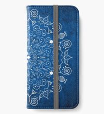 Mandala Blue iPhone Wallet/Case/Skin