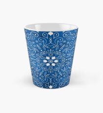 Mandala Blau Tasse (konisch)