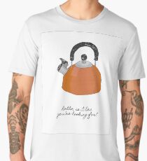 Hello Is It Tea You're Looking For? Men's Premium T-Shirt