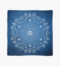 Mandala Blue Scarf