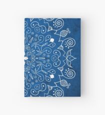 Mandala Blue Hardcover Journal