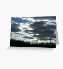clouds 2 Greeting Card