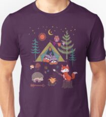 Woodland Animals Campout Unisex T-Shirt